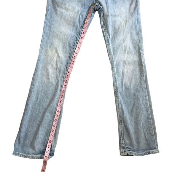 BKE Aiden Mens Jeans - Size 27 - Lightwash Bootcut - Teen - Picture 4 of 10